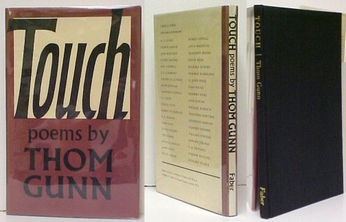 Touch. First Edition in dustjacket