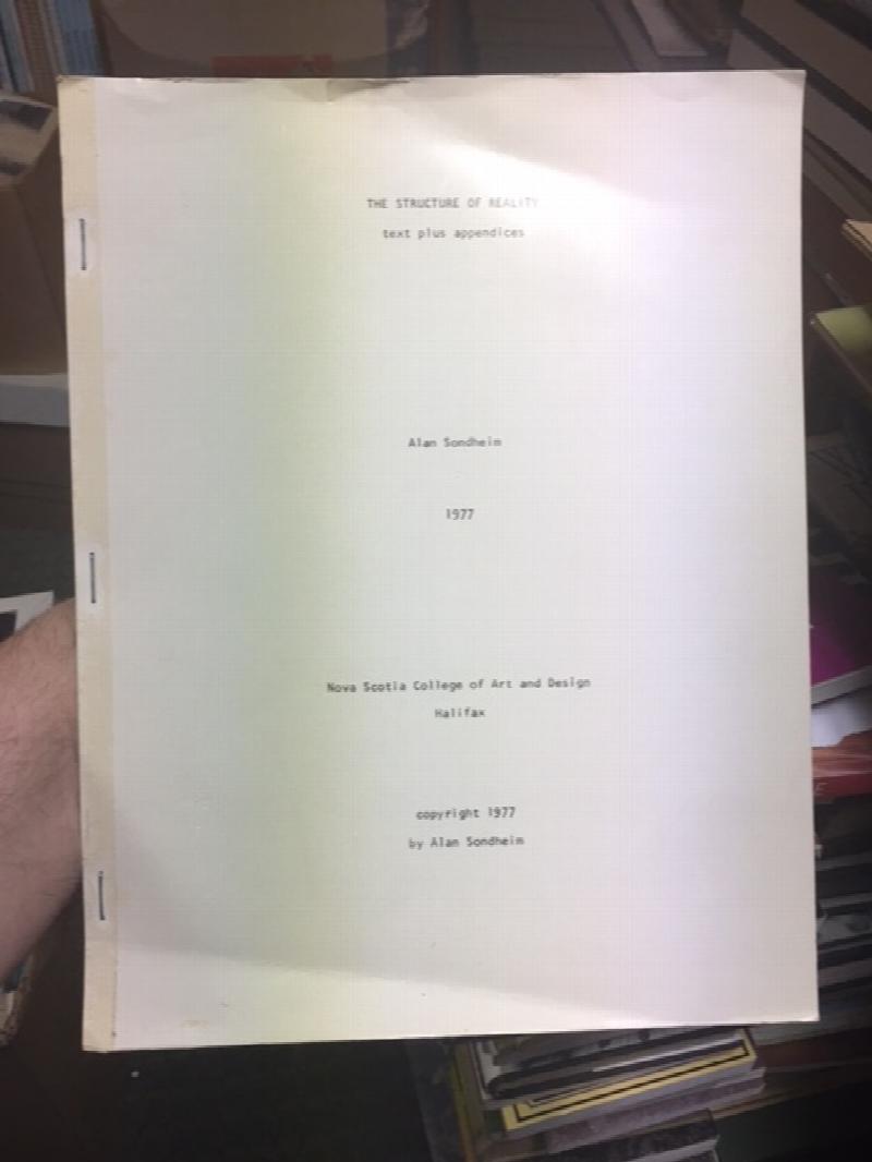 Image for The Structure of Reality. First Edition The Structure of Reality. First Edition