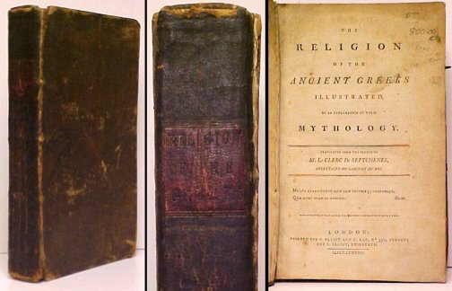 Religion of the Ancient Greeks : Illustrated by an explanation of their Mythology Image for Religion of the Ancient Greeks : Illustrated by an explanation of their Mythology
