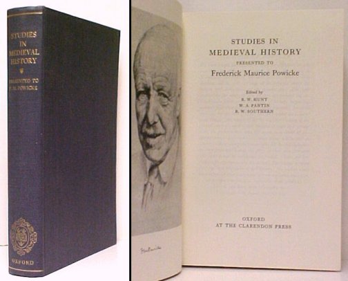 Image for Studies in Medieval History, presented to Frederick Maurice Powicke. reprint no dj Studies in Medieval History, presented to Frederick Maurice Powicke. reprint no dj