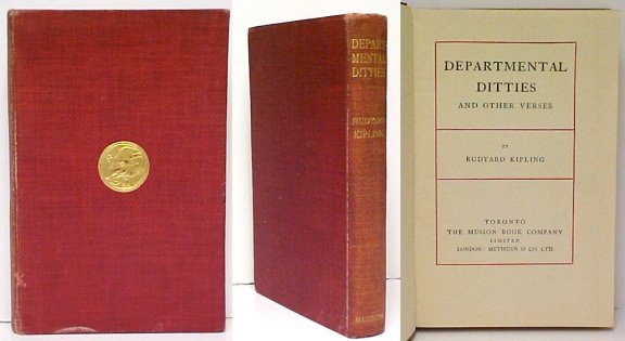 Image for Departmental Ditties and Other Verses. Canadian Edition. Departmental Ditties and Other Verses. Canadian Edition.