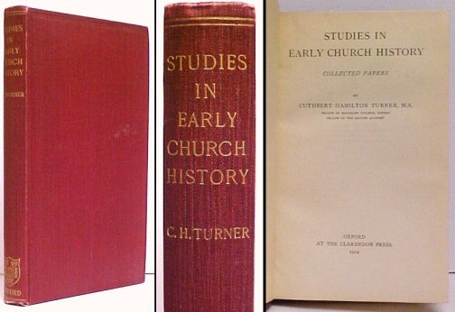 Image for Studies in Early Church History : Collected Papers. First Edition Studies in Early Church History : Collected Papers. First Edition