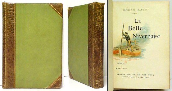 La Belle Nivernaise. 1/2 leather with green cloth boards
