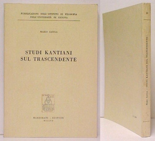 Studi Kantiani sul Trascendente