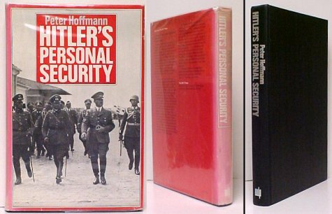 Hitler's Personal Security. 1st US in dj