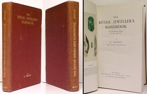 Retail Jeweller's Handbook and Merchandise Manual for Sales Personnel. 1stUK no dj