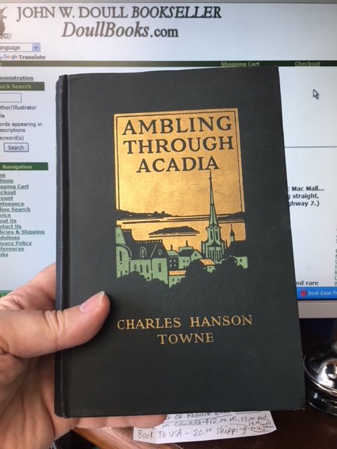 Image for Ambling Through Acadia.  First Edition, with TLS