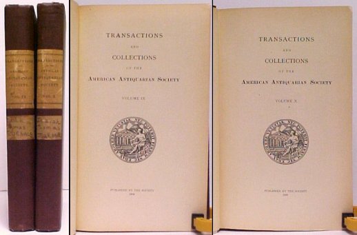 Diary of Isaiah Thomas 1805-1828. 2 vols Image for Diary of Isaiah Thomas 1805-1828. 2 vols