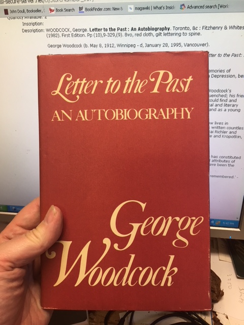 Image for Letter to the Past : An Autobiography. First Edition in dustjacket