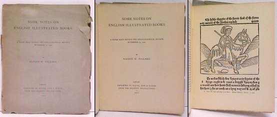 Some Notes on English Illustrated Books : A paper read before the Bibliographical Society, November 19, 1900 Image for Some Notes on English Illustrated Books : A paper read before the Bibliographical Society, November 19, 1900
