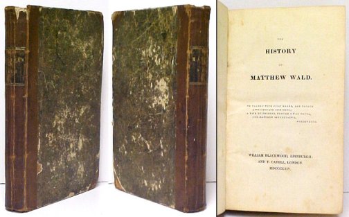 Image for History of Matthew Wald. 1st ed History of Matthew Wald. 1st ed
