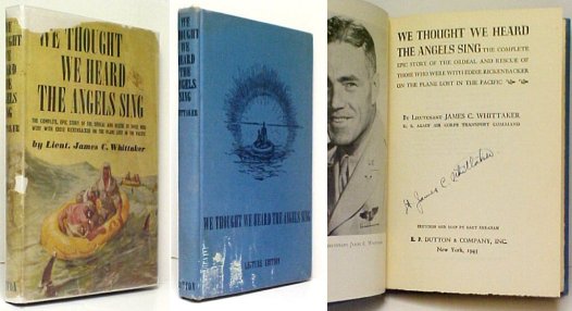 We Thought We Heard the Angels Sing. signed in dj. Image for We Thought We Heard the Angels Sing. signed in dj.
