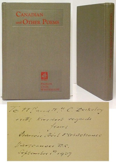 Image for Canadian and Other Poems. First Edition, with the The Dreamers, Signed Canadian and Other Poems. First Edition, with the The Dreamers, Signed