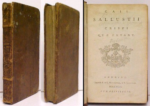 Image for Caii Sallustii Crispi Qu Extant Caii Sallustii Crispi Qu Extant