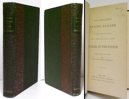 Spring Floods and A Lear of the Steppe