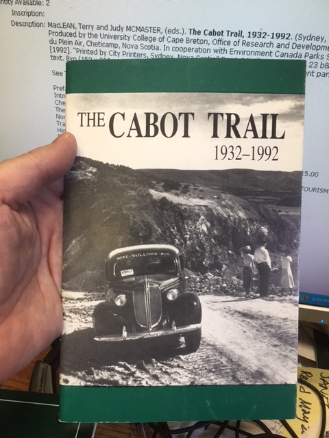 Image for The Cabot Trail, 1932-1992 The Cabot Trail, 1932-1992