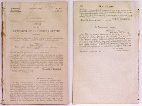 Fisheries. Message of the President of the United, transmitting a Report