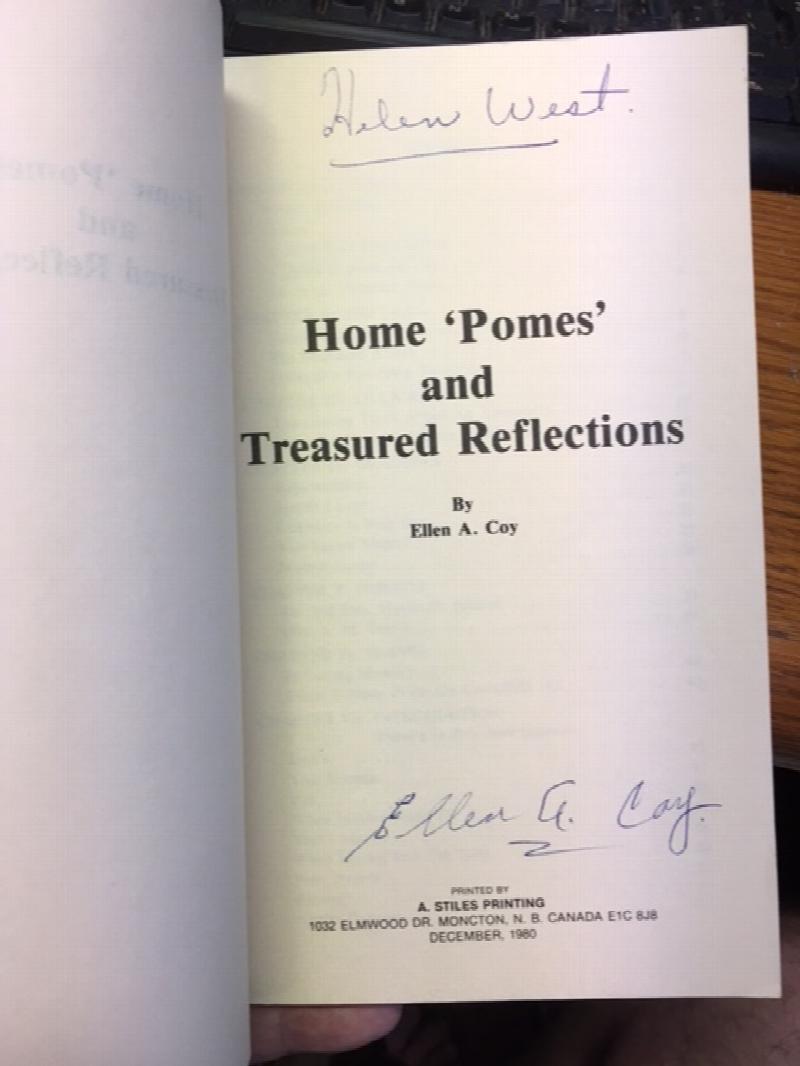 Image for Home Pomes and Treasured Reflections. First Edition, Signed Home Pomes and Treasured Reflections. First Edition, Signed