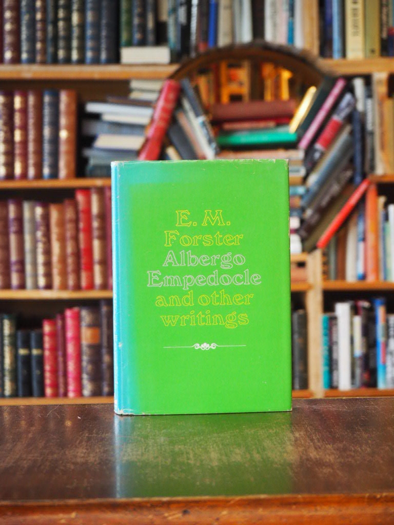 Albergo Empedocle and other writings. US in dj. signed by editor