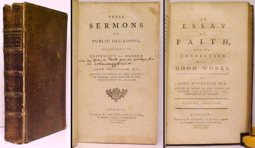 Three Sermons on Public Occasions, preached before the University of Oxford