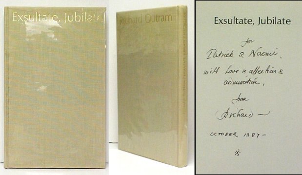 Exsultate, Jubilate. signed in mylar dj. Image for Exsultate, Jubilate. signed in mylar dj.
