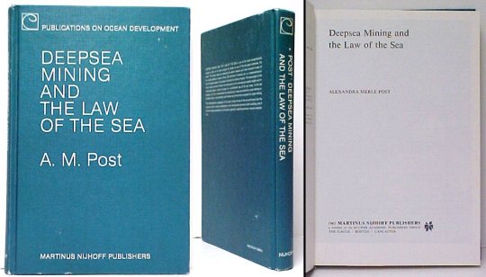 Deepsea Mining and the Law of the Sea.