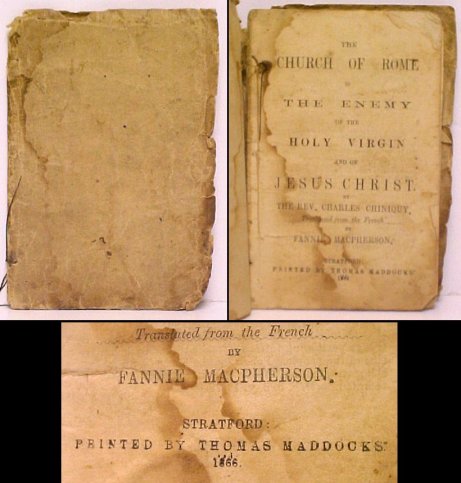 Church of Rome is the Enemy of the Holy Virgin and of Jesus Christ