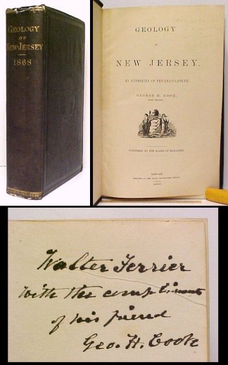 Image for Geology of New Jersey. signed Geology of New Jersey. signed