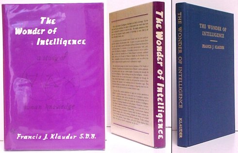 Image for Wonder of Intelligence. signed in dj. Wonder of Intelligence. signed in dj.