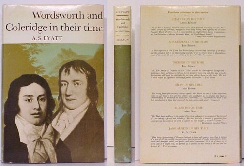 Image for Wordsworth and Coleridge in Their Time. 1st UK in dj.