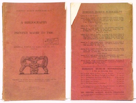 Image for Bibliography of Printed Maori to 1900 Bibliography of Printed Maori to 1900