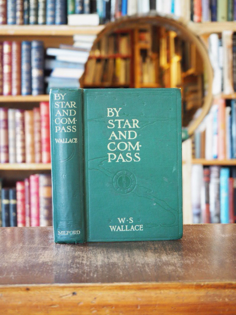 By Star & Compass. green cloth.