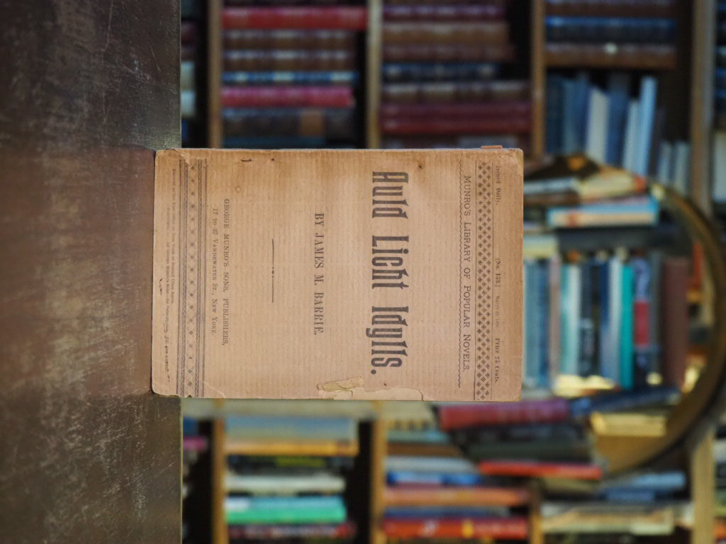 Auld Licht Idylls. Munro's Library of Popular Novels No. 153