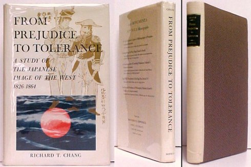 From Prejudice to Tolerance : A Study of the Japanese Image of the West, 1826-1864. in dj
