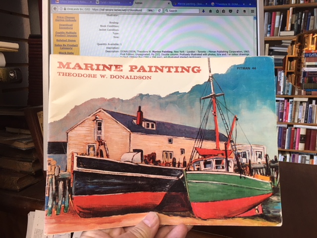 Marine Painting. First Edition. Image for Marine Painting. First Edition.