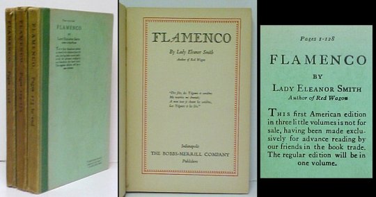 Image for Flamenco. 3 vols. 1st US. proof.