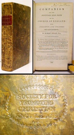Companion for the Festivals and Fasts of the Church of England of the Church of England with Collects and Prayers for each Solemity. 35th ed