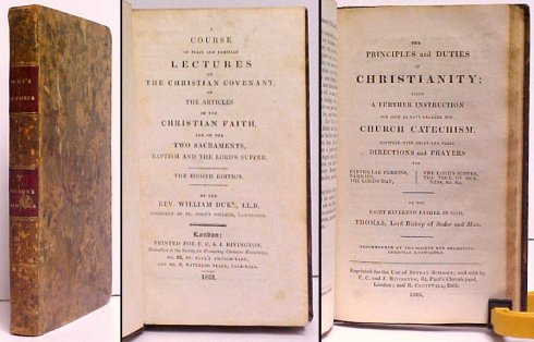 Course of Plain and Familiar Lectures on The Christian Covenant, on The Articles of the Christian Faith, and on the Two Sacraments, Baptism and The Lord's Supper. 8th ed