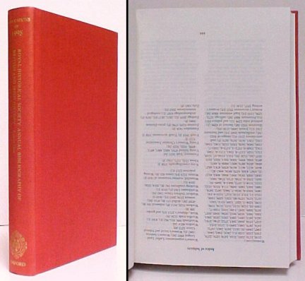 Annual Bibliography of British and Irish History : Publications of 1998