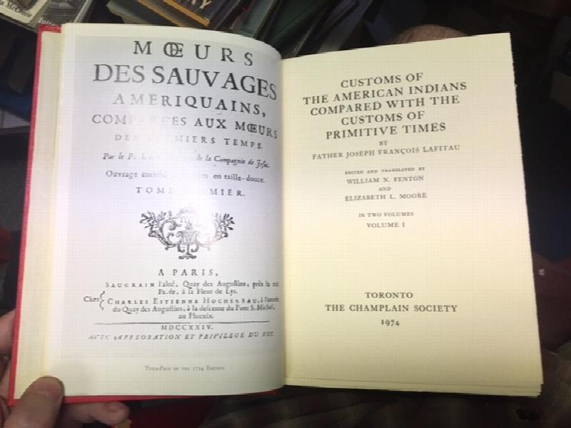 Image for Customs of the American Indians Compared with the Customs of Primitive Times. First Edition. 2 Volumes Customs of the American Indians Compared with the Customs of Primitive Times. First Edition. 2 Volumes