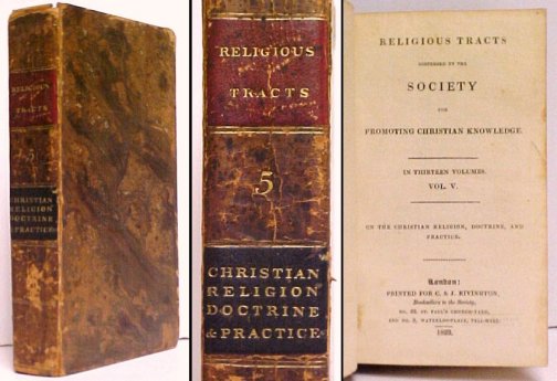 Religious Tracts dispersed by the Society for Promoting of Christian Knowledge, Vol. V only