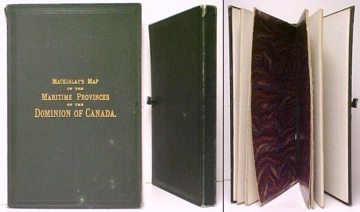 Image for MacKinlay's Map of the Maritime Provinces of the Dominion of Canada MacKinlay's Map of the Maritime Provinces of the Dominion of Canada