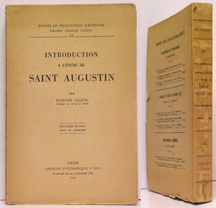 Introduction a l'tude de Saint Augustin