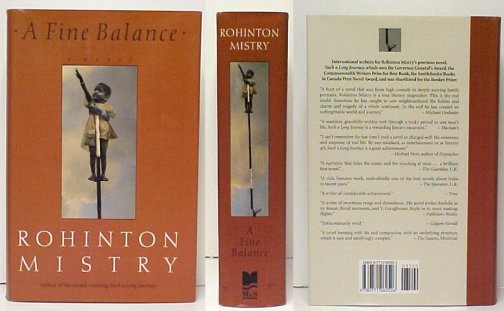 Fine Balance. 1st Cdn in dj.