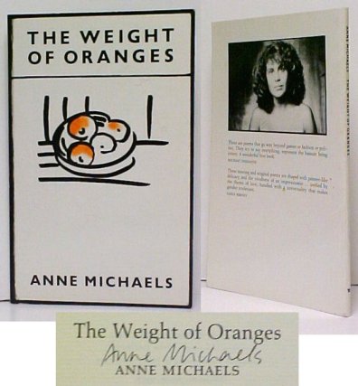 Image for Weight of Oranges. 1st pbk. signed. Weight of Oranges. 1st pbk. signed.