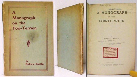 Image for Monograph on the Fox-Terrier Monograph on the Fox-Terrier