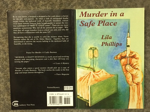 Image for Murder in a Safe Place. First Edition, Signed.