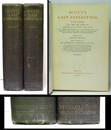 Scott's Last Expedition. 2 vols. Image for Scott's Last Expedition. 2 vols.