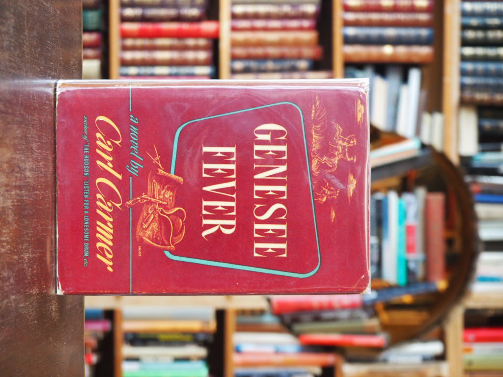 Genesee River : A Novel First Edition in dustjacket, signed
