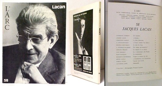 Image for Lacan : L'Arc 58